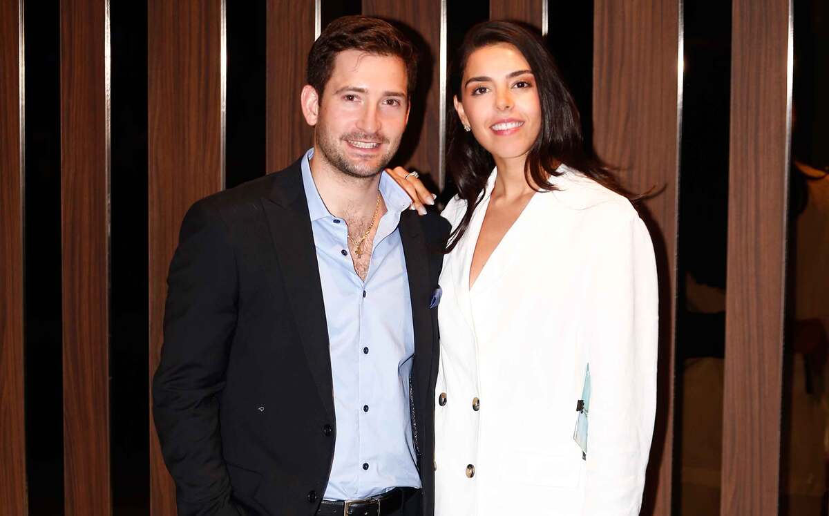 Fabrizio Von nacher y Alicia Canales