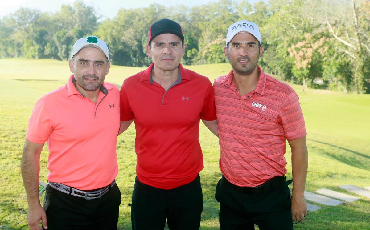 Gabriel De los Fuentes, Emerson Medina  y Alberto Recio