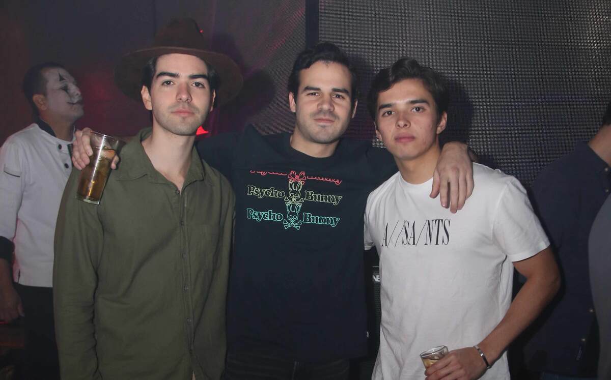 Genáro Ramírez, Gero Gómez y Gonzalo Alcalde