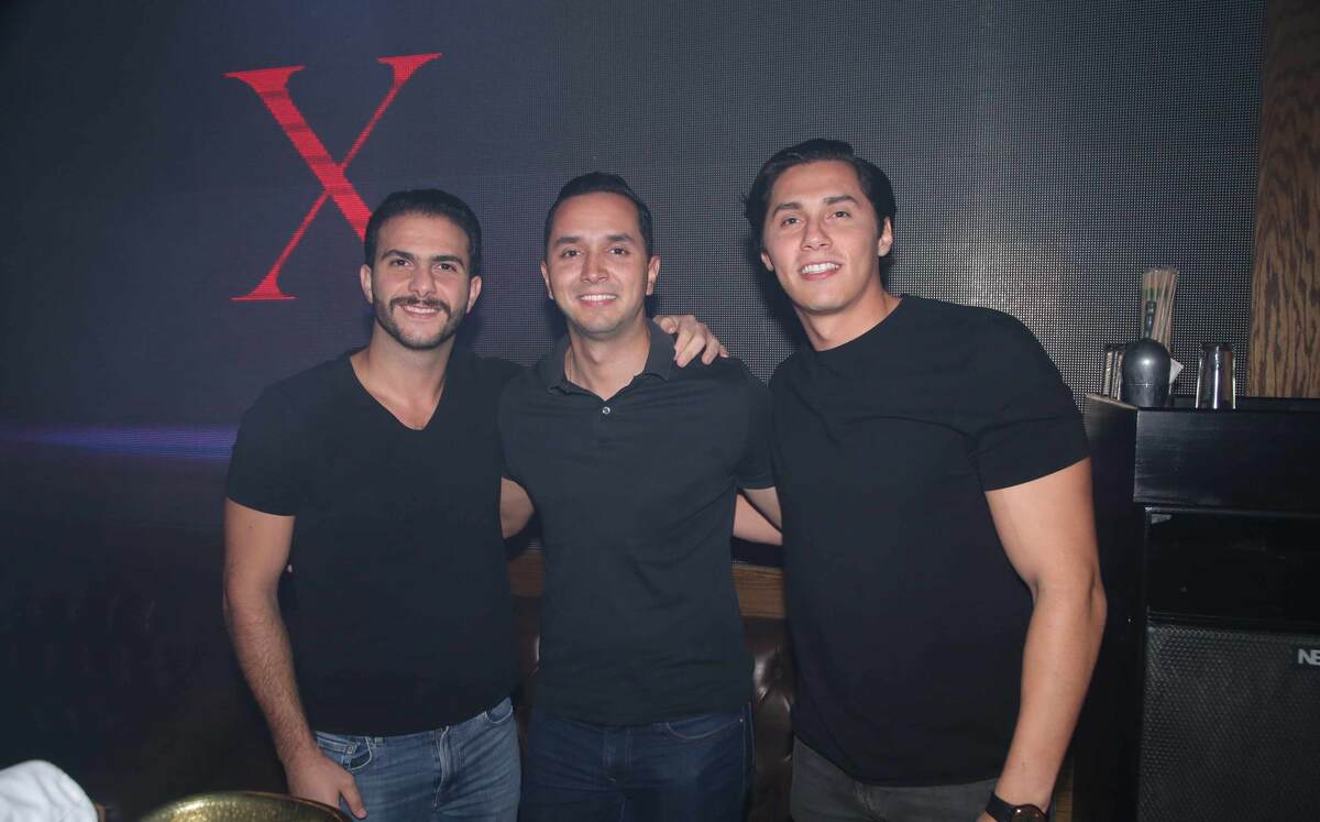 Jorge Handal, Eugenio García y Hugo Glez