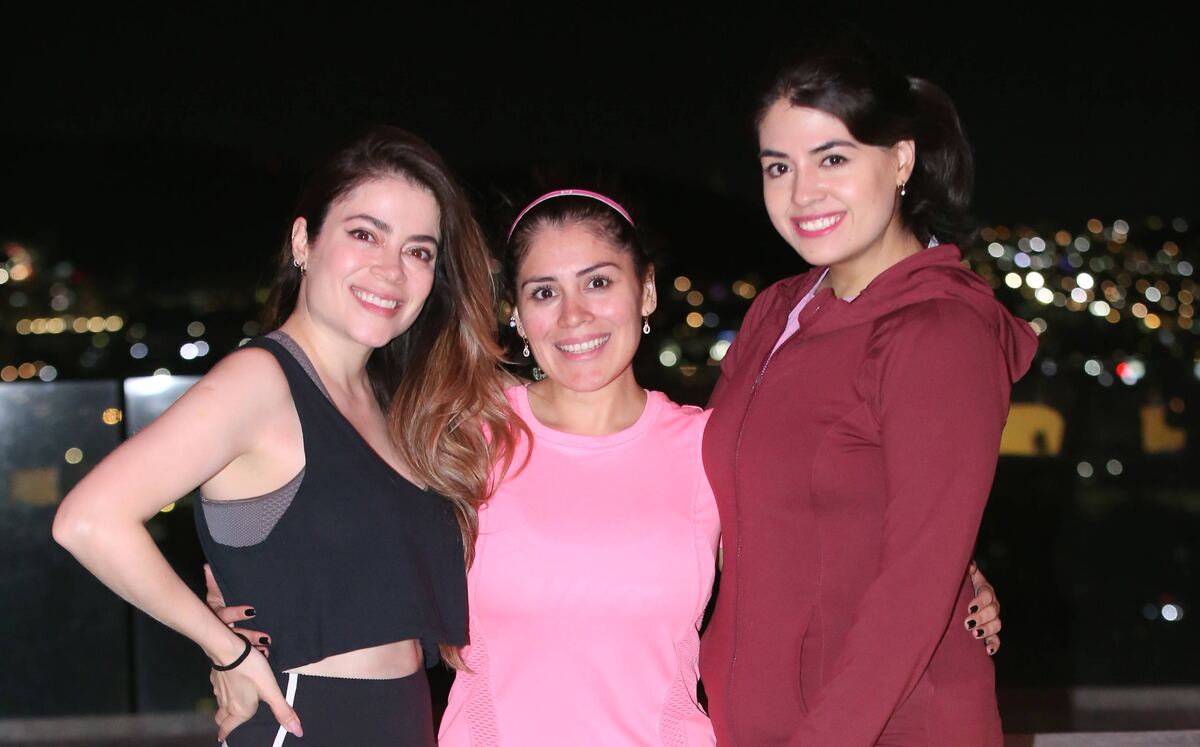 Karla Jiménez, Michelle Villanueva y Mariana Morales