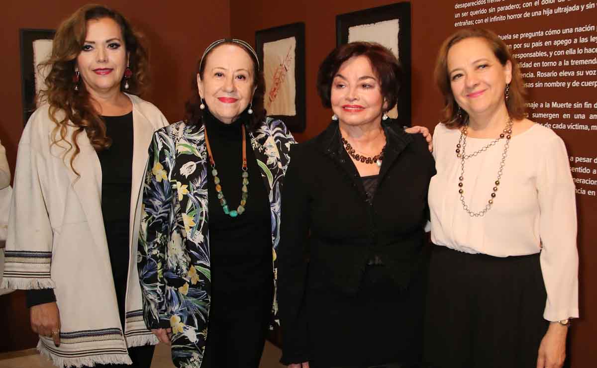 Mirtala Hauger, Graciela Garza, Martha Chapa y Maru de Quezada  / Fotos: Roberto Alvarado