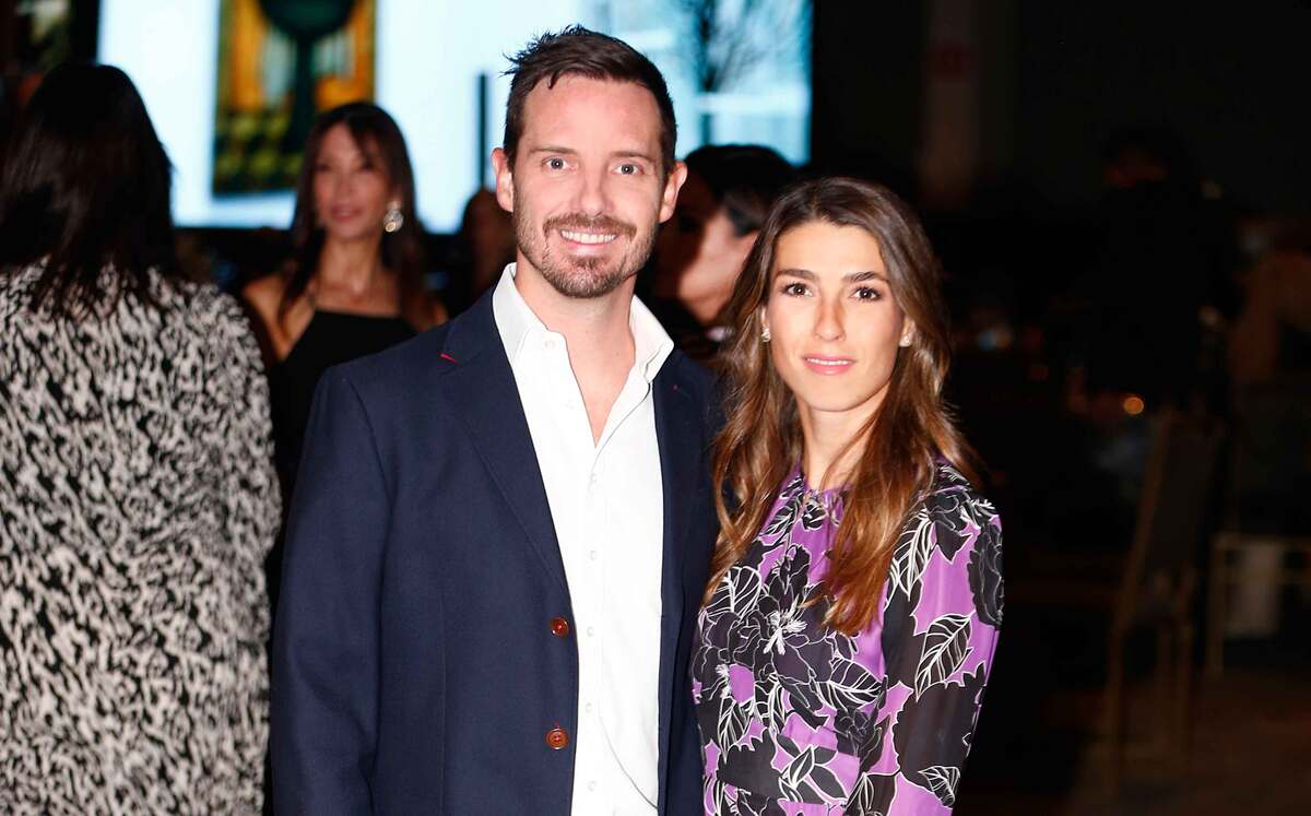 Román Rivera y Mariel Hauser