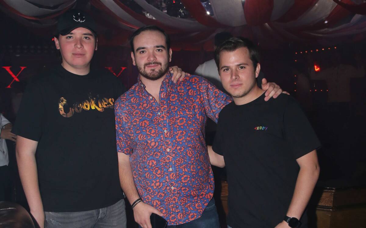 Santiago Lozoya,  Homero Lara y David Lara