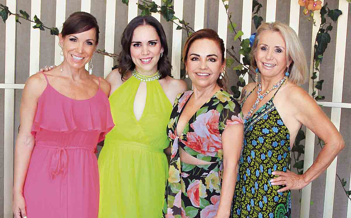 Chelis Marroquín, Ana Cris Cantú, Alma Guevara y Venicia Zárate / Fotos: José Chang