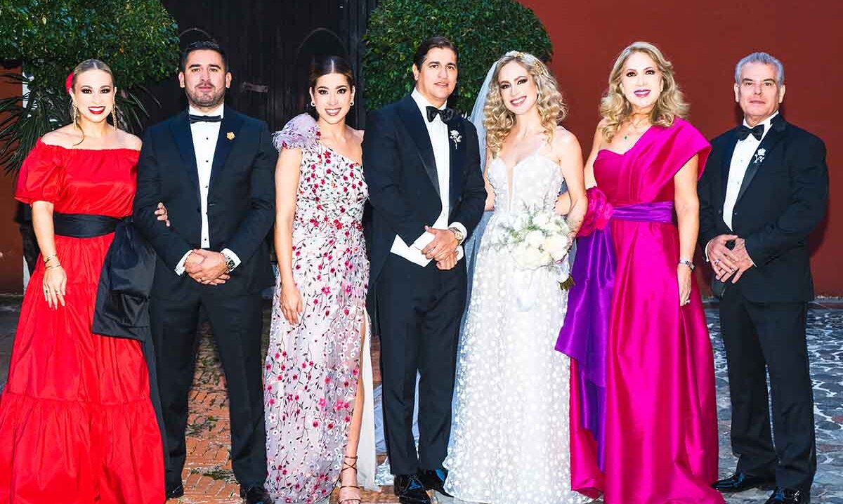 Alejandra Vargas, Mauricio Saldivar, Andrea Vargas, Christian y Alma, Alma Fernández y Fortunato Vargas