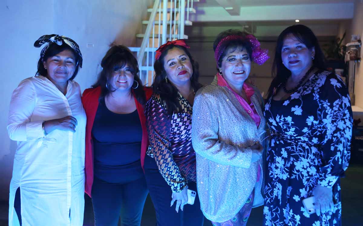 Adriana, Sagrario, Mine y Mayra