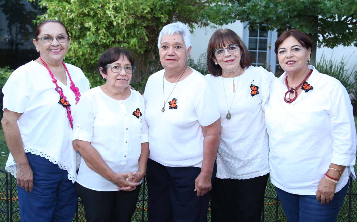 Rosy, Susana, Lupita, Laura y Antonieta