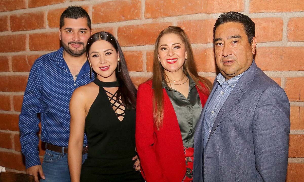 Luis Alfredo Medina, Alicia Camarena, Senitzia Valadez y Rafael Navarro
