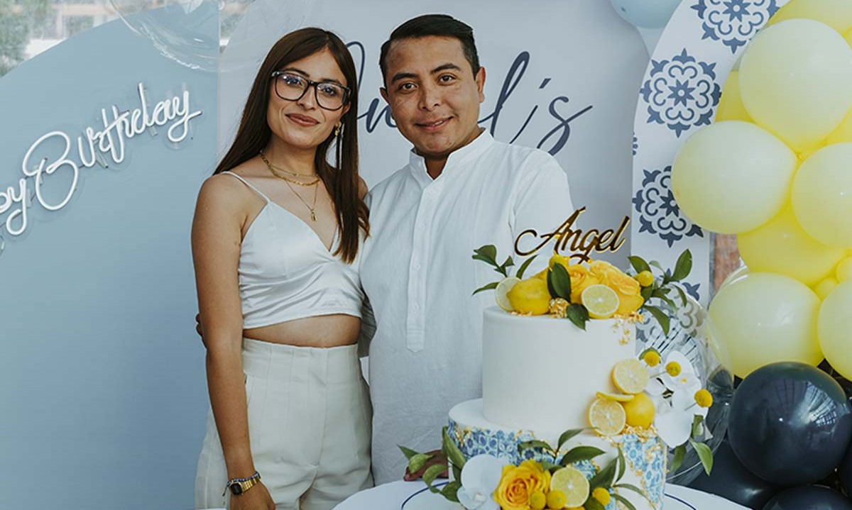 Alma Solares y Ángel Arbeu
