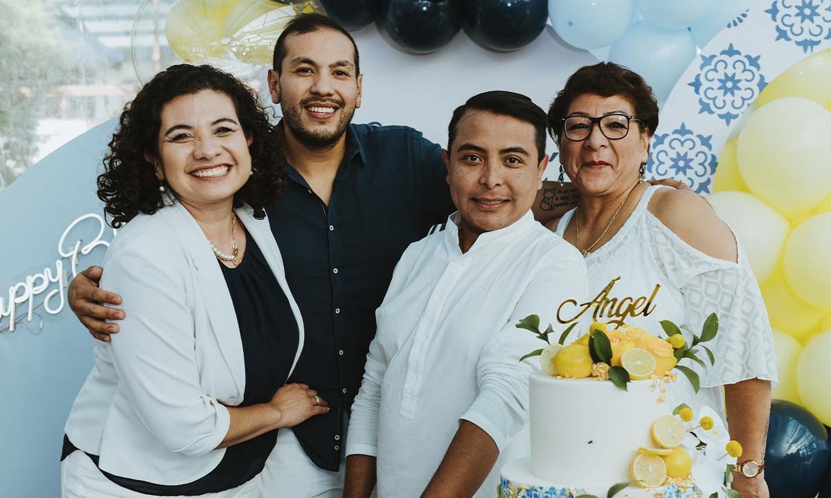 Karla Solares, Diego Solares, Ángel Arbeu y Ofelia Martínez