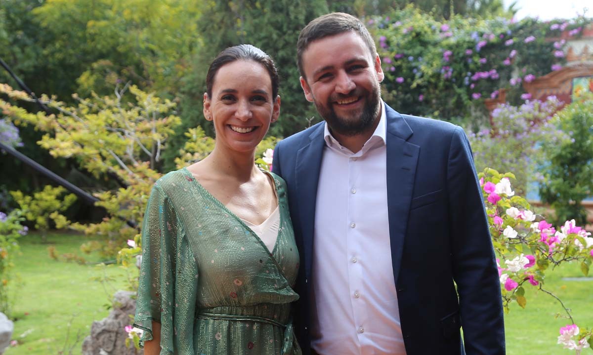 Sofia Sarabia y Maximilian Schlechtriem