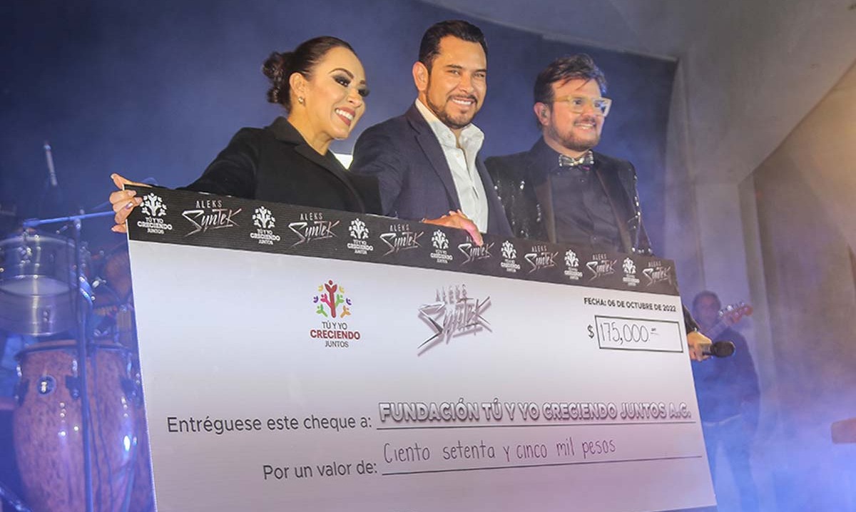 Shadia Martínez, Israel Felix y Aleks Syntek