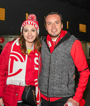 Karen Julián y Juan Sosa