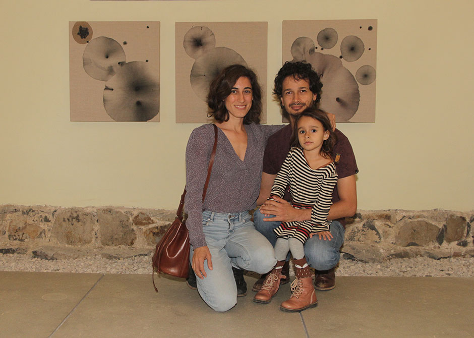 Ana Paola Gomez, Jonathan y Lena Renpening.