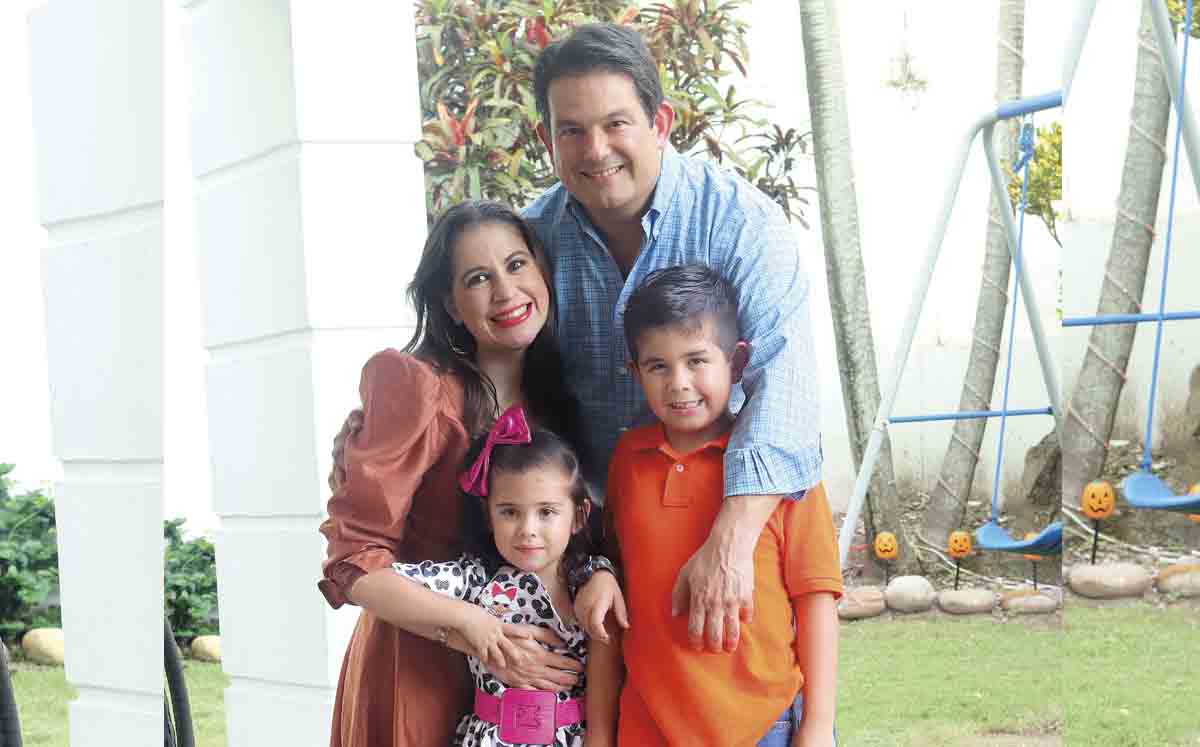 Karla Farías, Guillermo Bermúdez, Monse Bermúdez y Juan Pablo Bermúdez / Fotos: Dennis Hernández