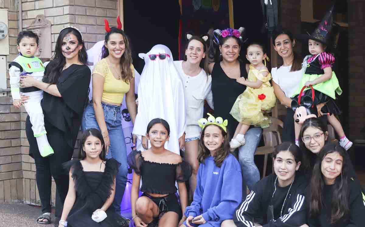 Familias disfrutando del Halloween / Fotos: Dennis Hernández