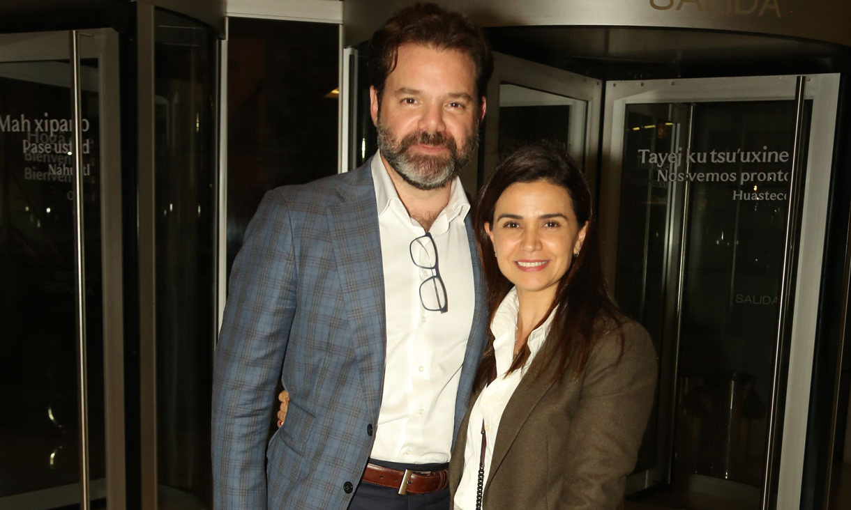 Mauricio Doehner y Ana Gaby de León