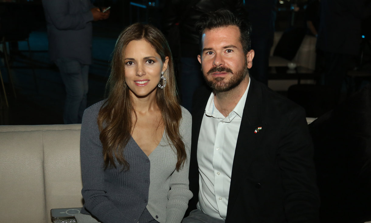 Vivi Moniett y Mario Laborín