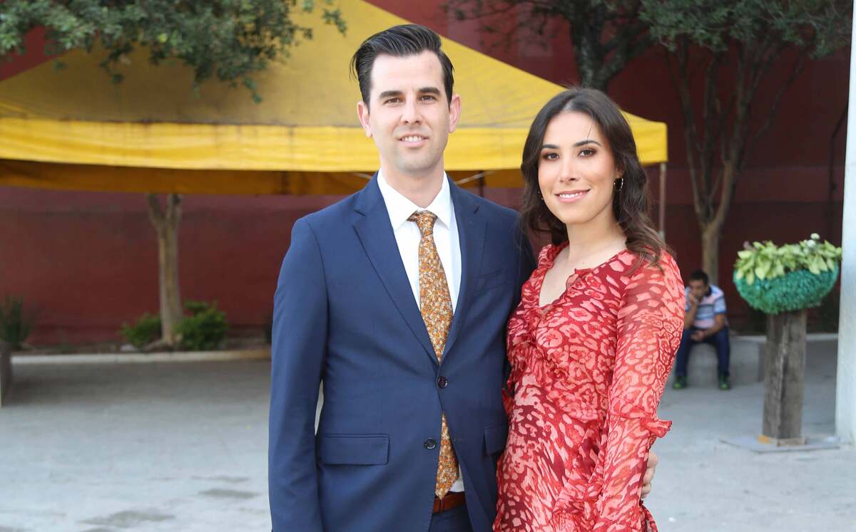 Alfredo Morales y Karina Melo