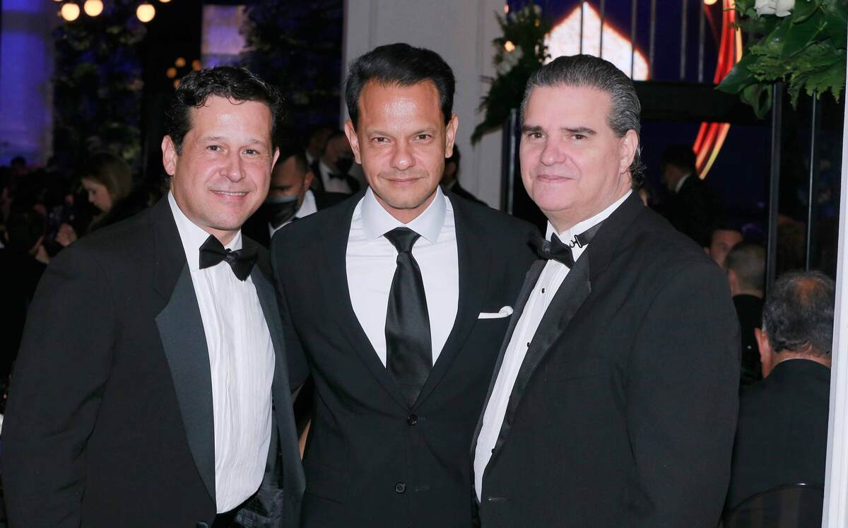Eduardo Páez, Rodolfo Treviño y Edmundo Rodríguez