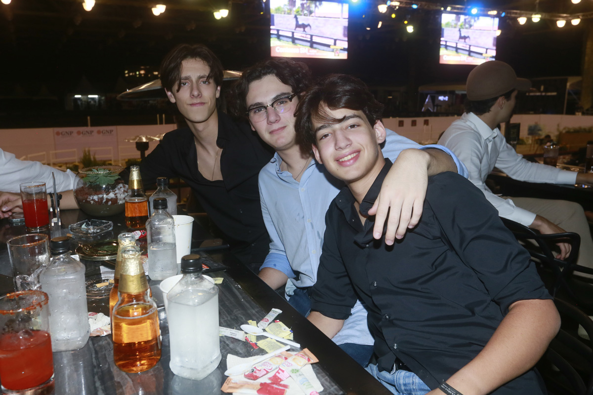 Erick Baloyan, Juan José Jiménez y Federico Sada