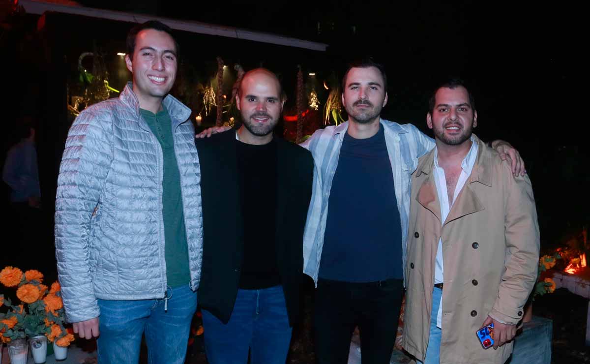 Felipe José, Jorge Cervantes, Andrés Parás y Sebastian León / Fotos: Omar Valdez