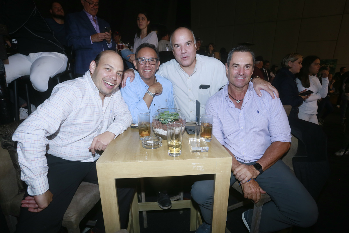 Gerardo Villarreal, Guillermo Vargas, Sergio Monsiváis y Armando Escala