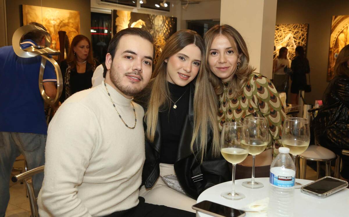 German Kelly, María Paula Rochin y Diana Jaimes
