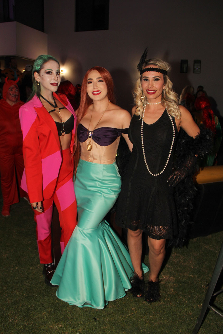 Karla Castro, Gaby Castañeda y Selmira Castañeda