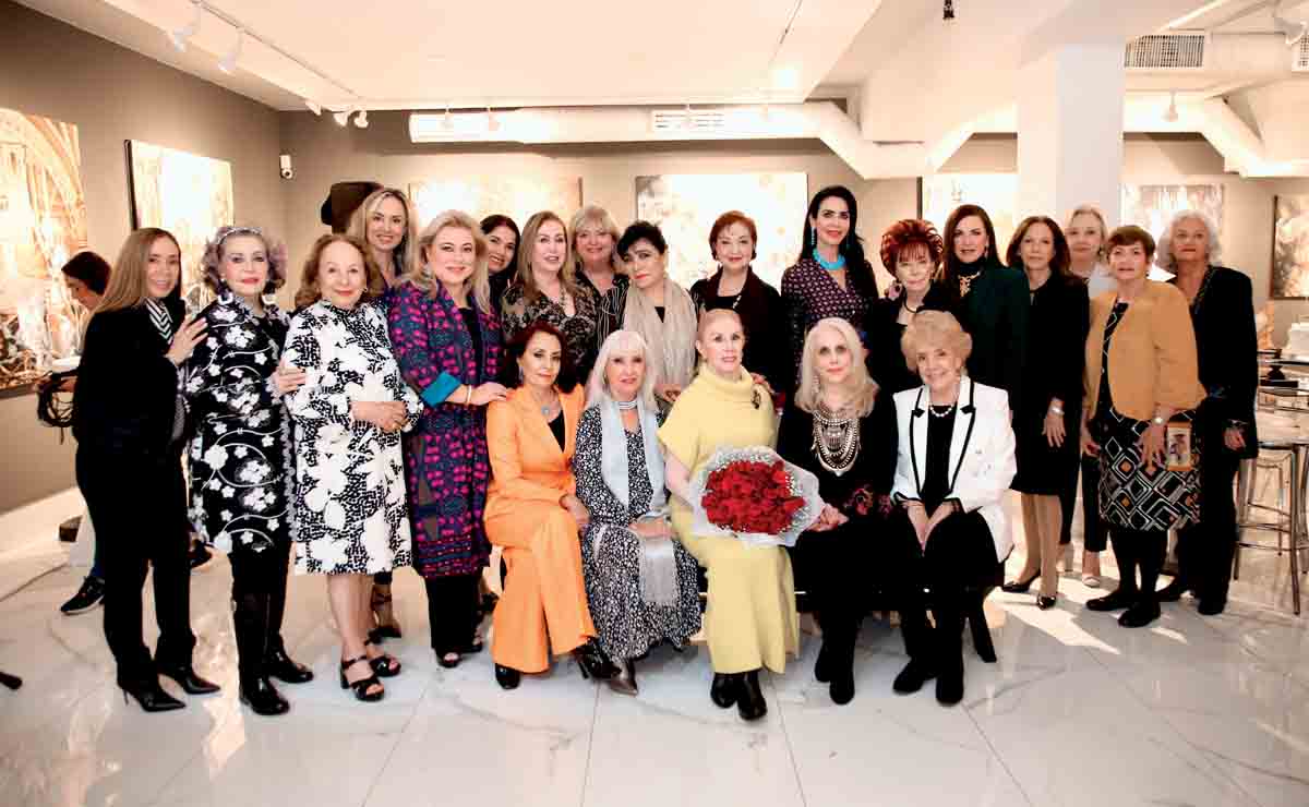 Lucila Araico junto a sus amigas / Fotos: Roberto Alvarado