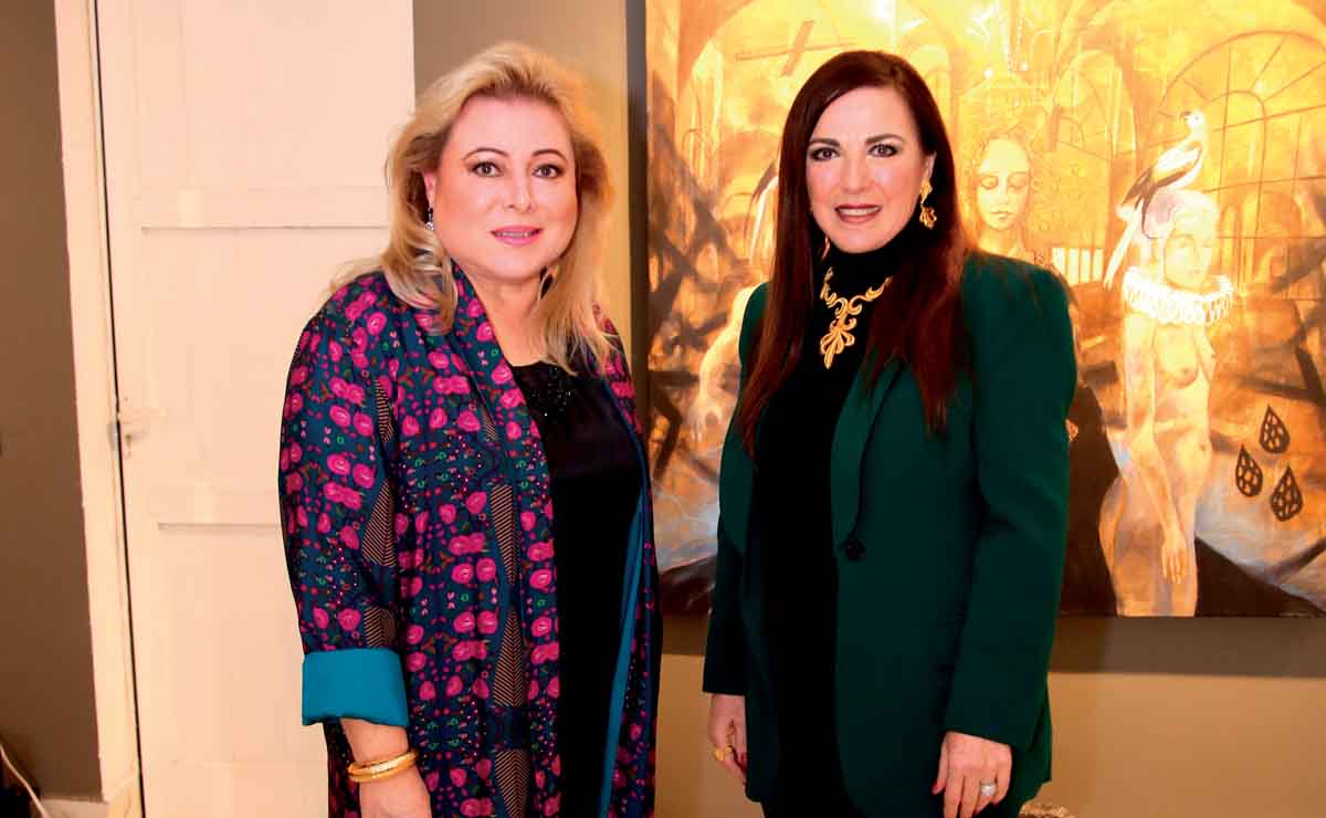 Marina Benavides de Castilla  y Marlene Dávila de Rodríguez / Fotos: Roberto Alvarado
