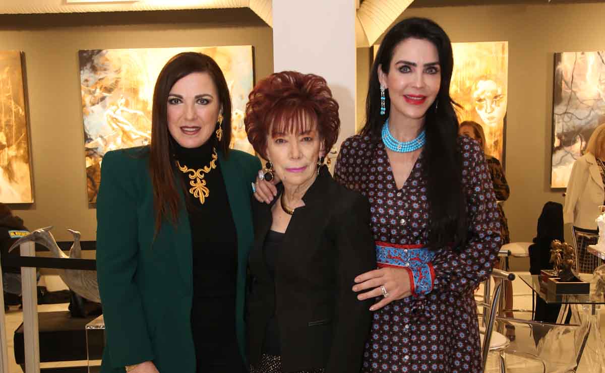 Marlene Dávila de Rodríguez, Lupina Vara de Mejia y Martha Ruiz / Fotos: Roberto Alvarado