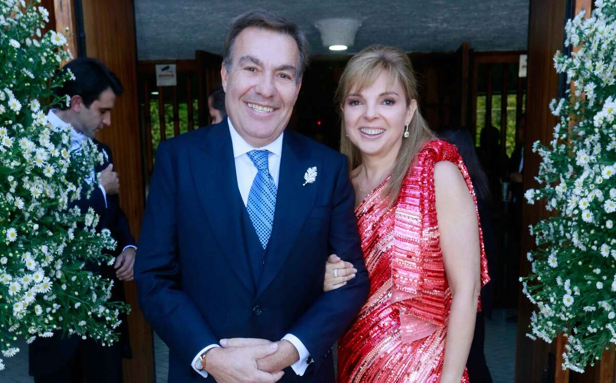 Papás de la novia. Carlos Garza y Marcela Botello de Garza
