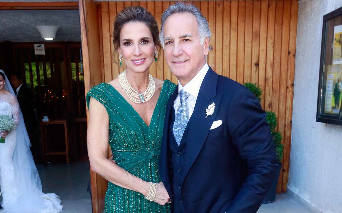 Papás del novio.Patricia de Argüelles y Sergio Argüelles