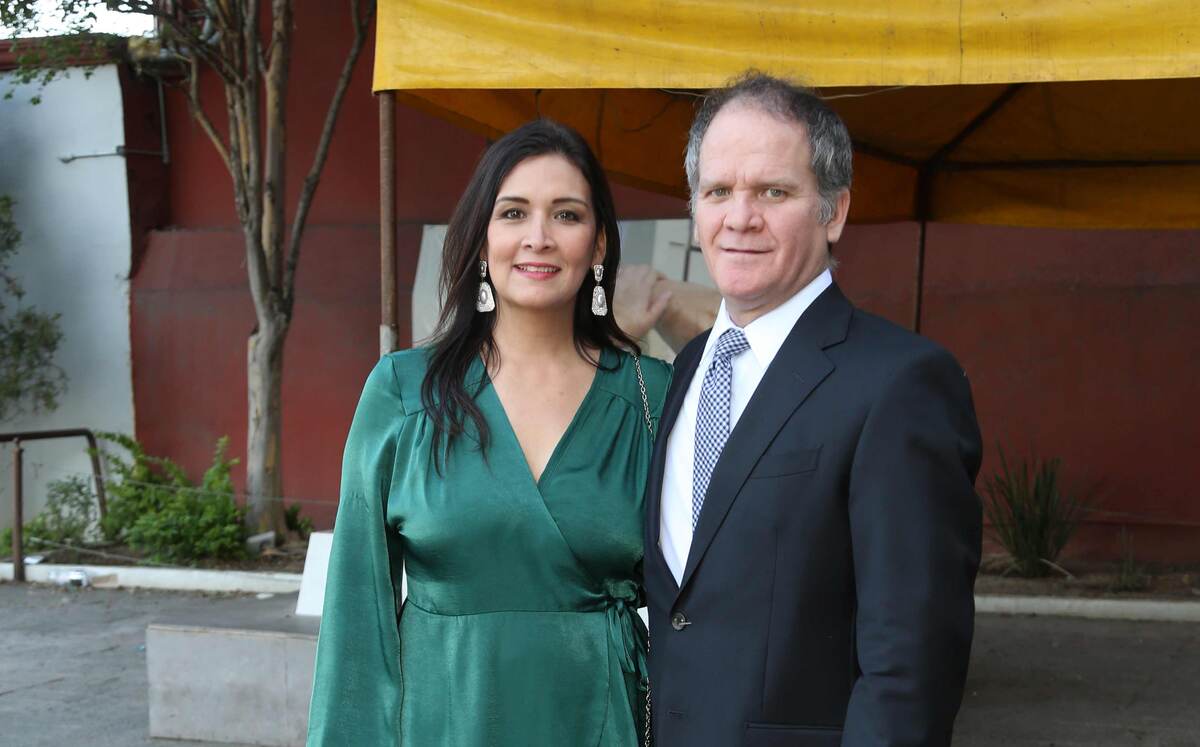Sylvia Ruiz de Gómez Junco y Alejandro Gómez Junco