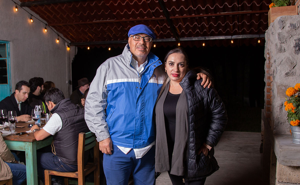 Javier Mendoza y María Fernanda Padilla