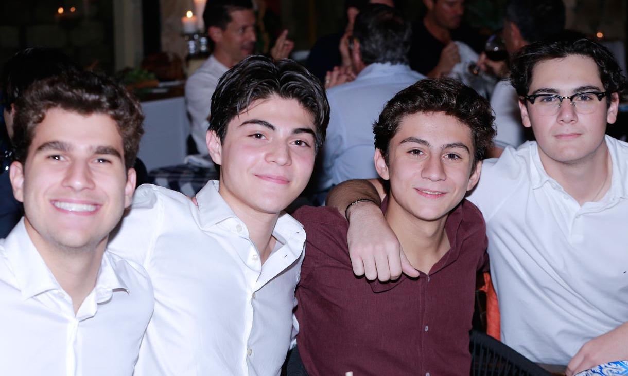 Gianluca Saggio, Eugenio Rodríguez, Diego Romero y Carlos Lozano