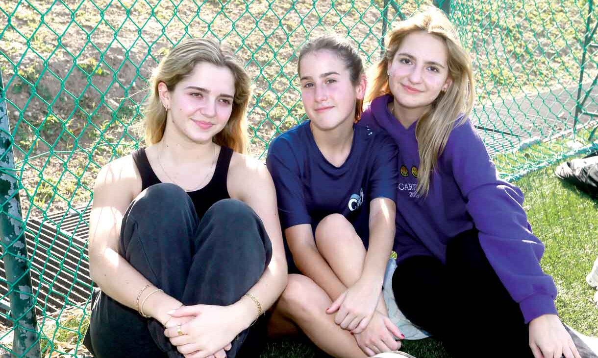 Mariana Llaguno, Paola de la Garza y Paulina López