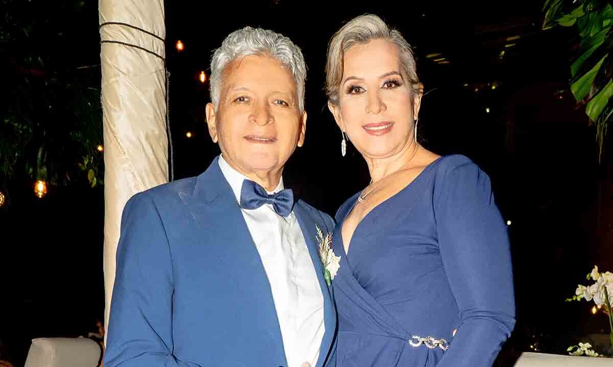Papás de la novia. Marco García y  Rubit Mejía