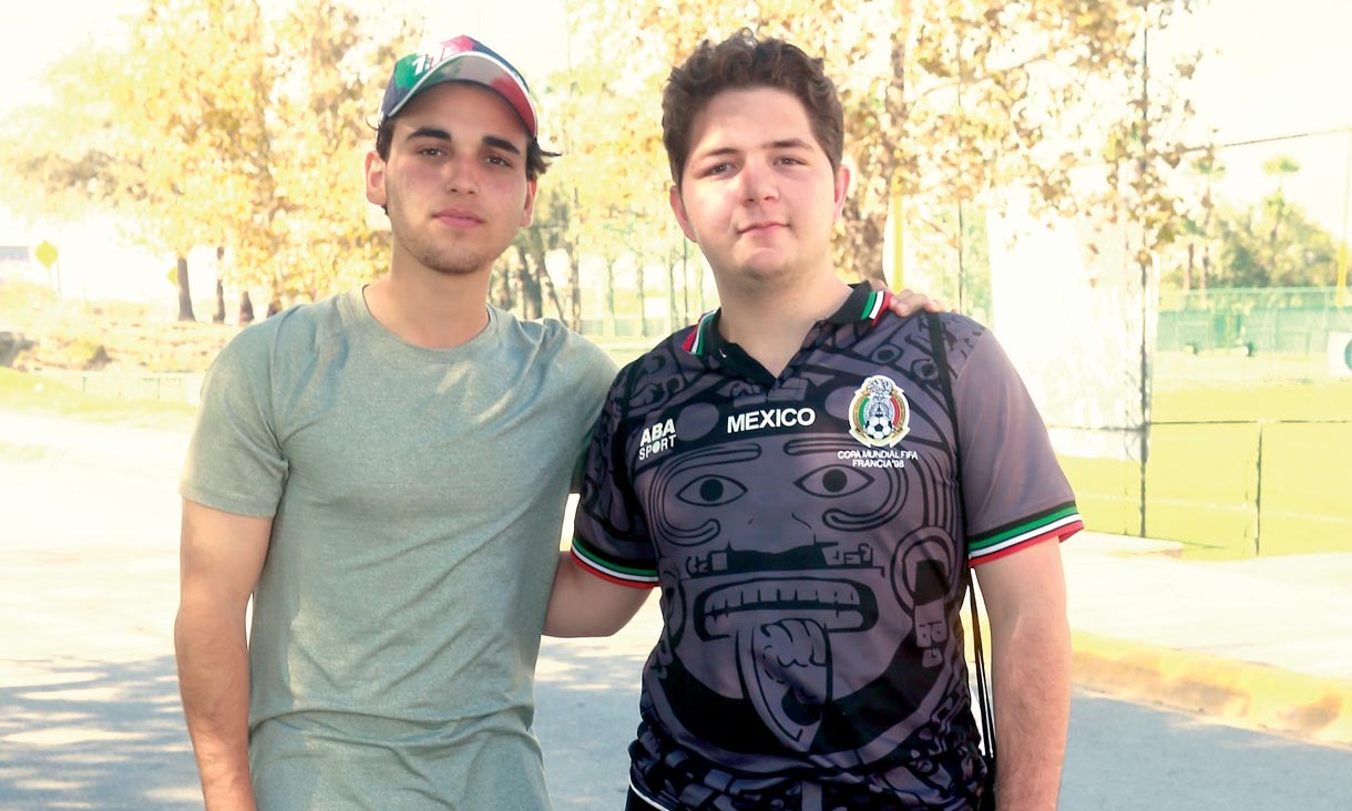 Sebastián Elizondo y Juan Pablo Castillo