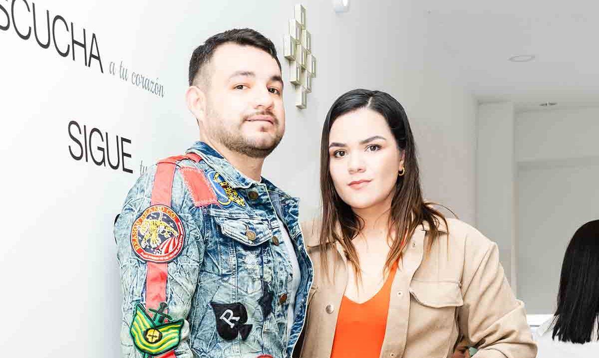 Adrián López y Paulina López