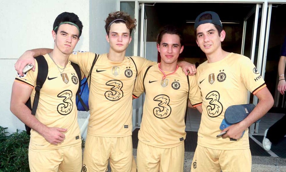 Emiliano Elizarrarás, Lian Felton, Marcelo Viejo y Lalo Verastegui