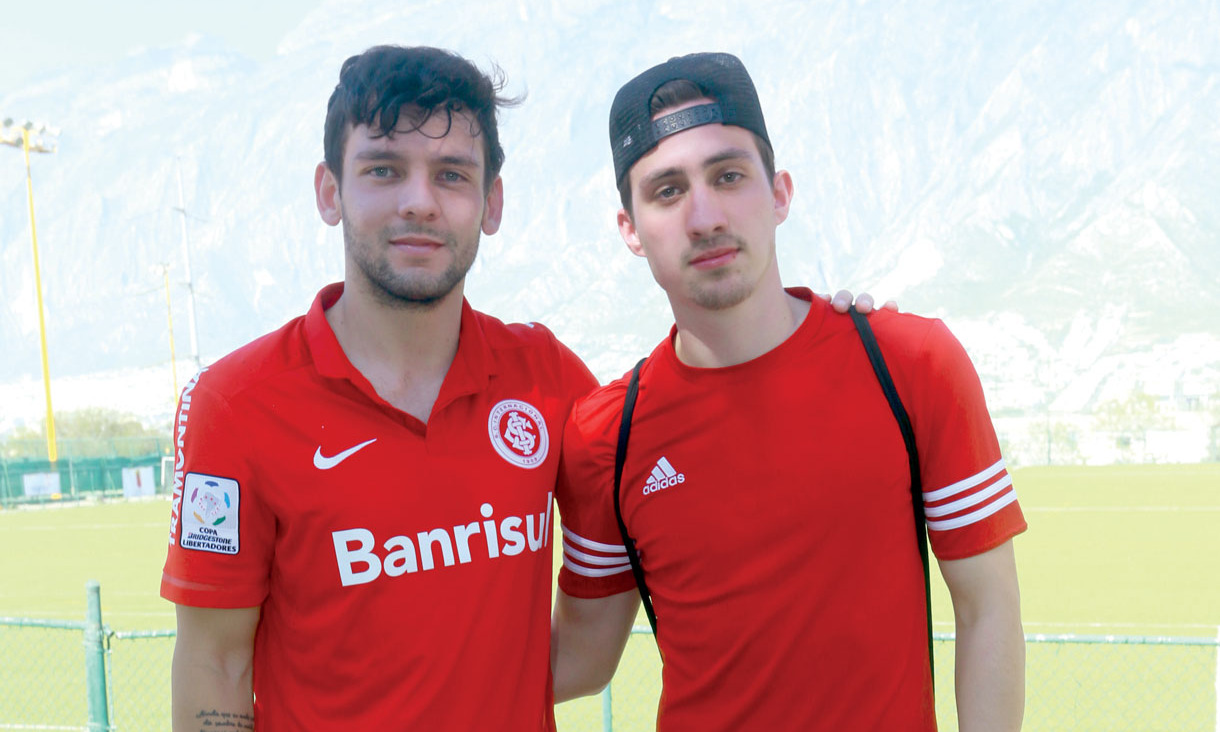 Patrick Ogama y Marcelo Salazar