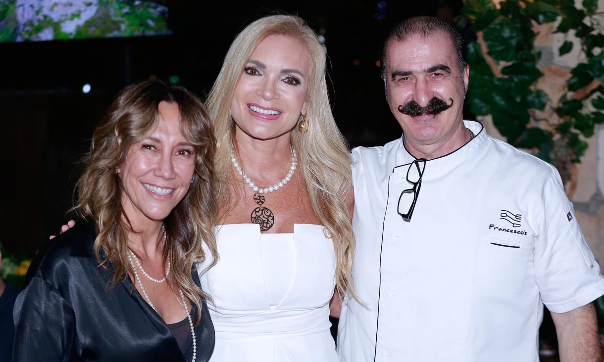 Adriana Cantú, Vero Lepeley y Francesco Saggio