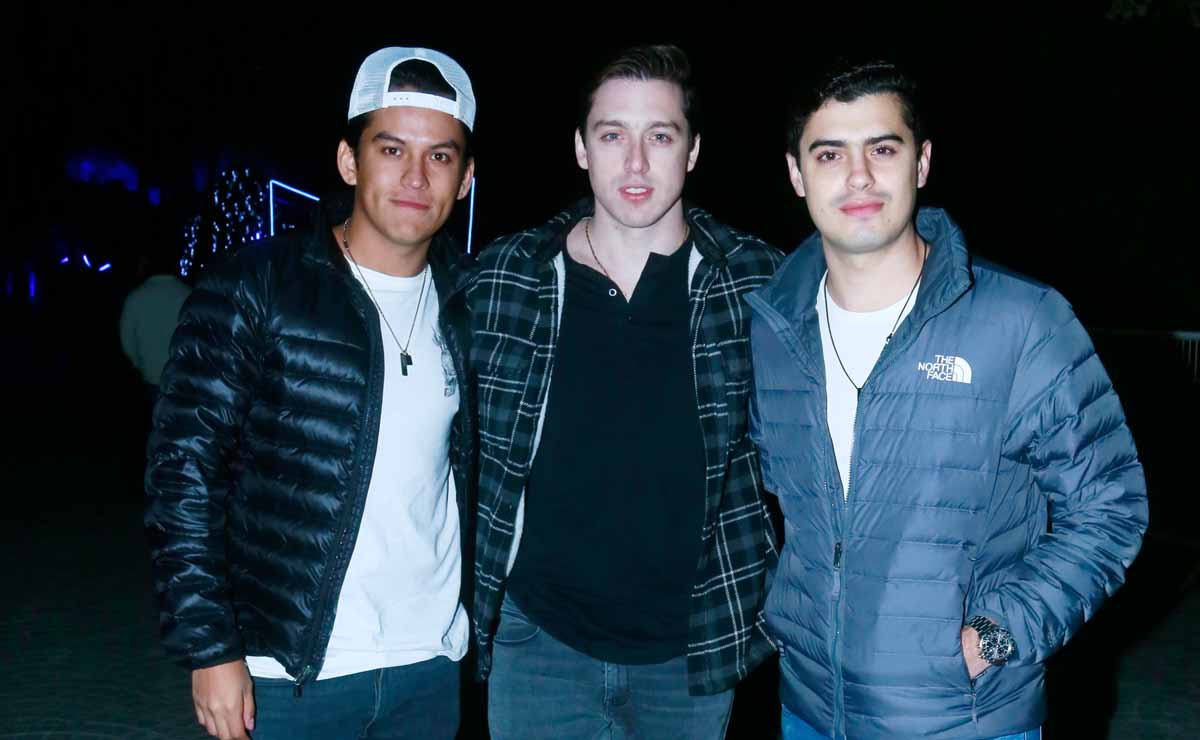 Alan Novelo, Paco Contreras y Diego de la Torre / Fotos: Omar Valdez