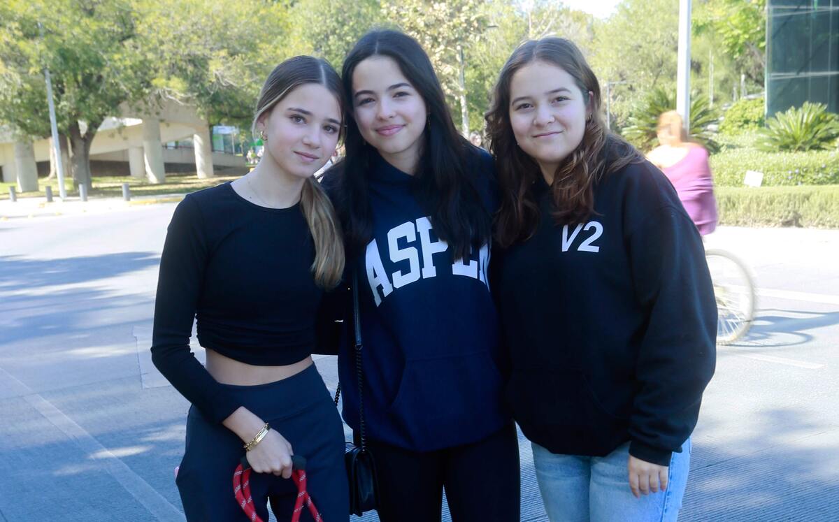 Alejandra Álvarez, Mina Garza y Roberta Flores