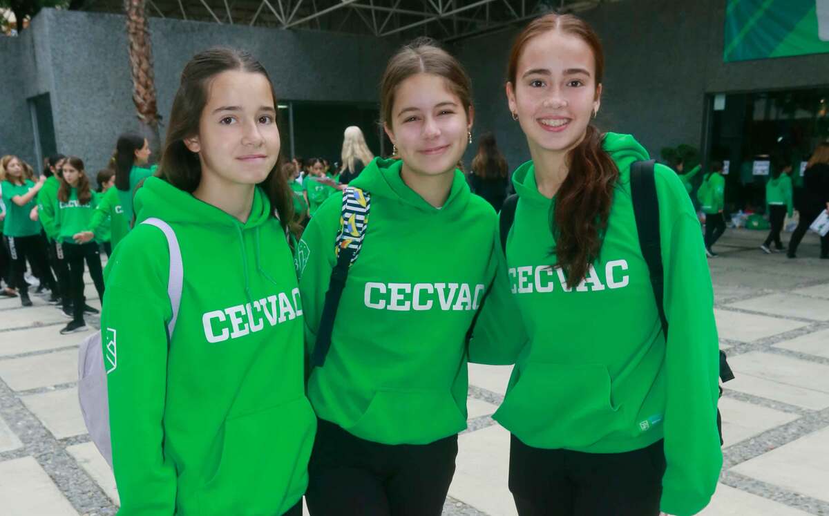 Andrea Villarreal, Ximena Garza y Sofía Villarreal