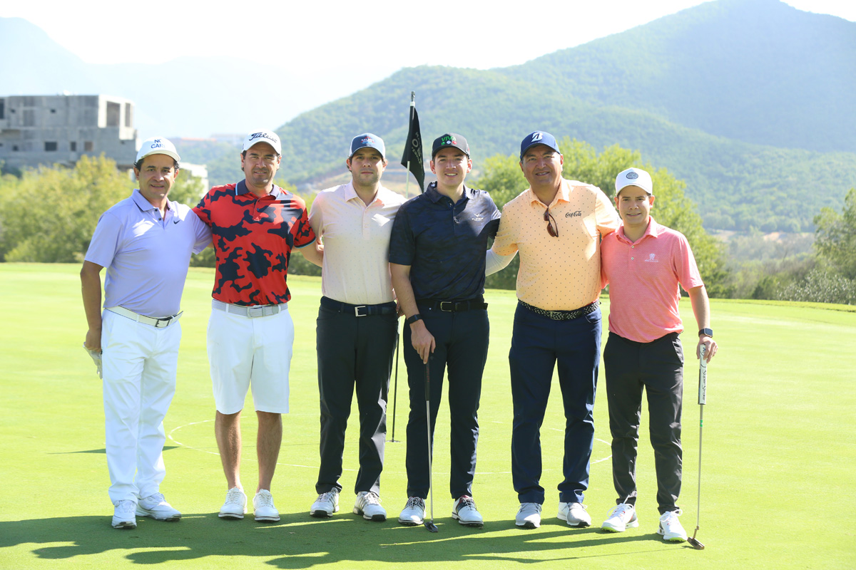 Atilano Sánchez, Alberto Villarreal, Eugenio Garza, Carlos Treviño, Antonio Garza y Diego Chapa