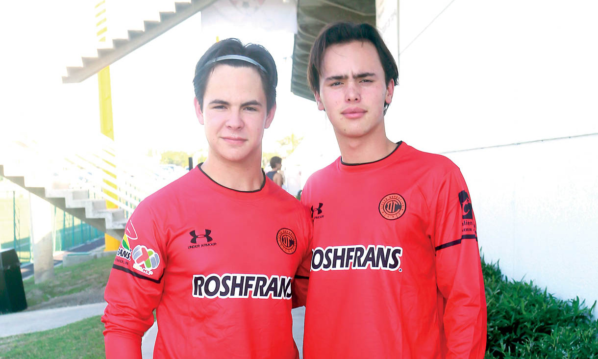 Diego De la Garza y Esteban Garza